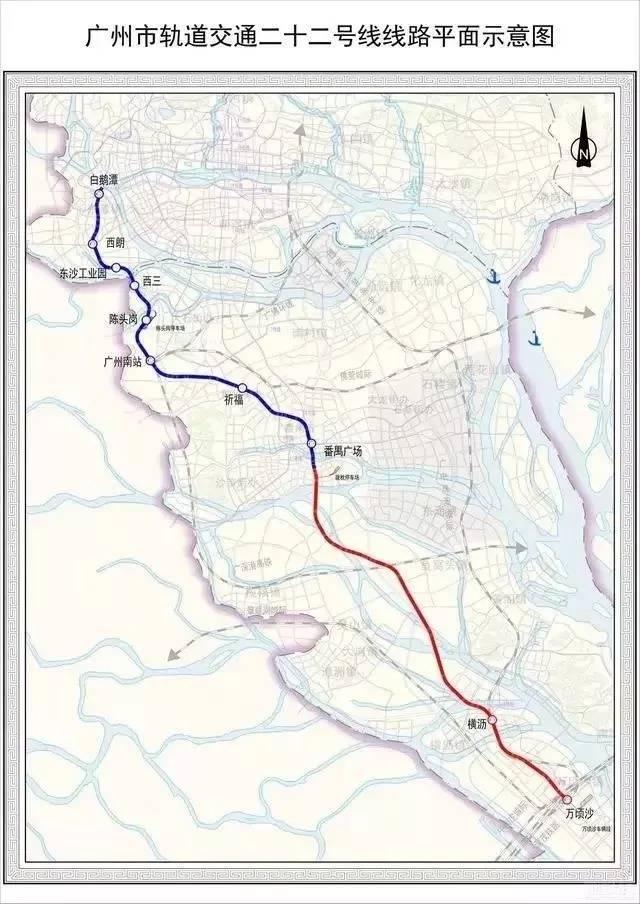 地铁22号线最新线路图，揭示城市发展的脉络与未来展望