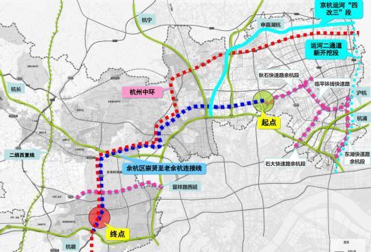 杭州中环最新规划图，塑造未来城市的宏伟蓝图