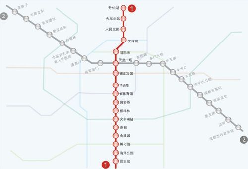 成都地铁23号线最新线路图详解