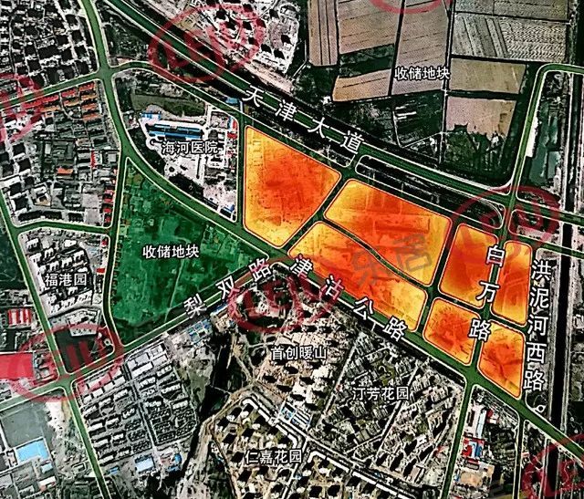 天津万辛庄未来蓝图，最新规划图揭示城市塑造新篇章