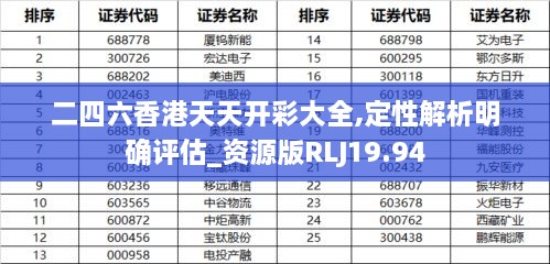 二四六香港天天开彩大全,权威解答解释定义_suite68.932