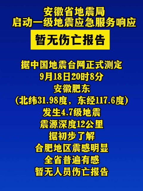 安徽省地震局最新消息全面解读与分析