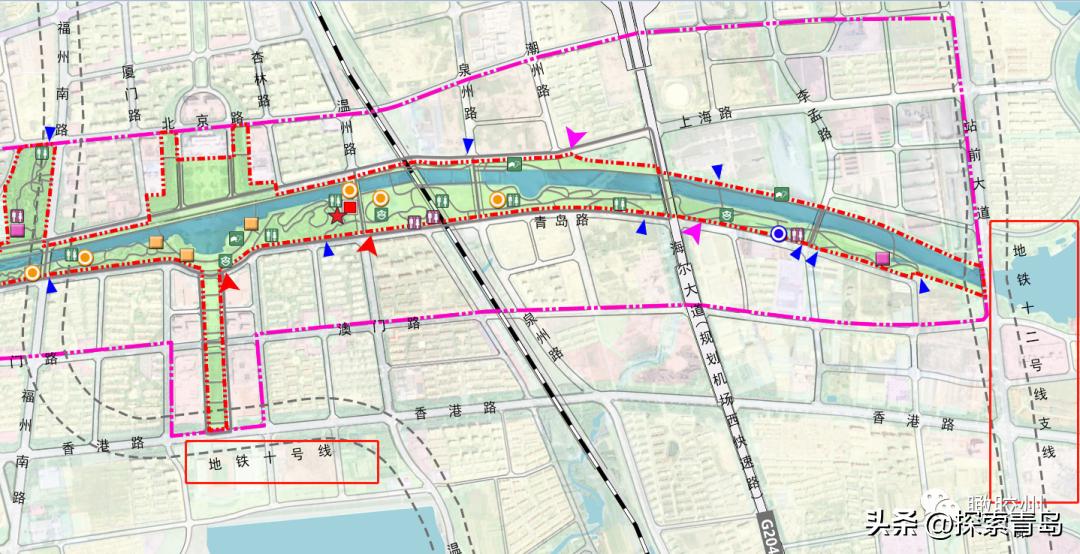 青岛地铁最新规划图，塑造未来城市交通新篇章