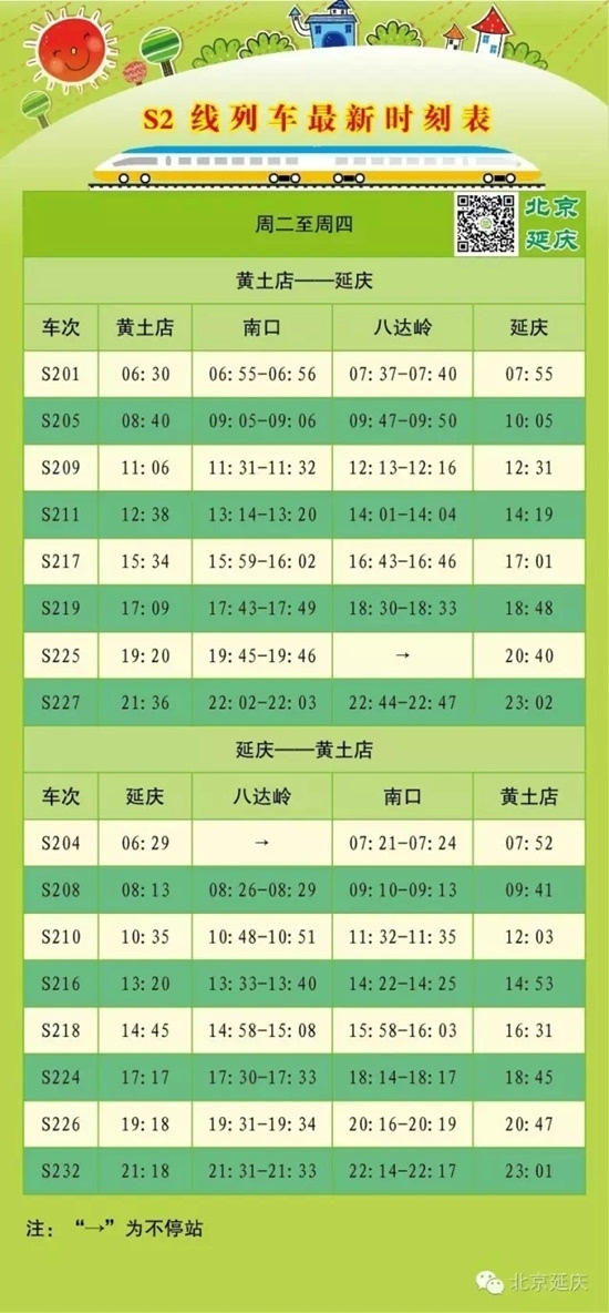 S2线最新时刻表全面解析